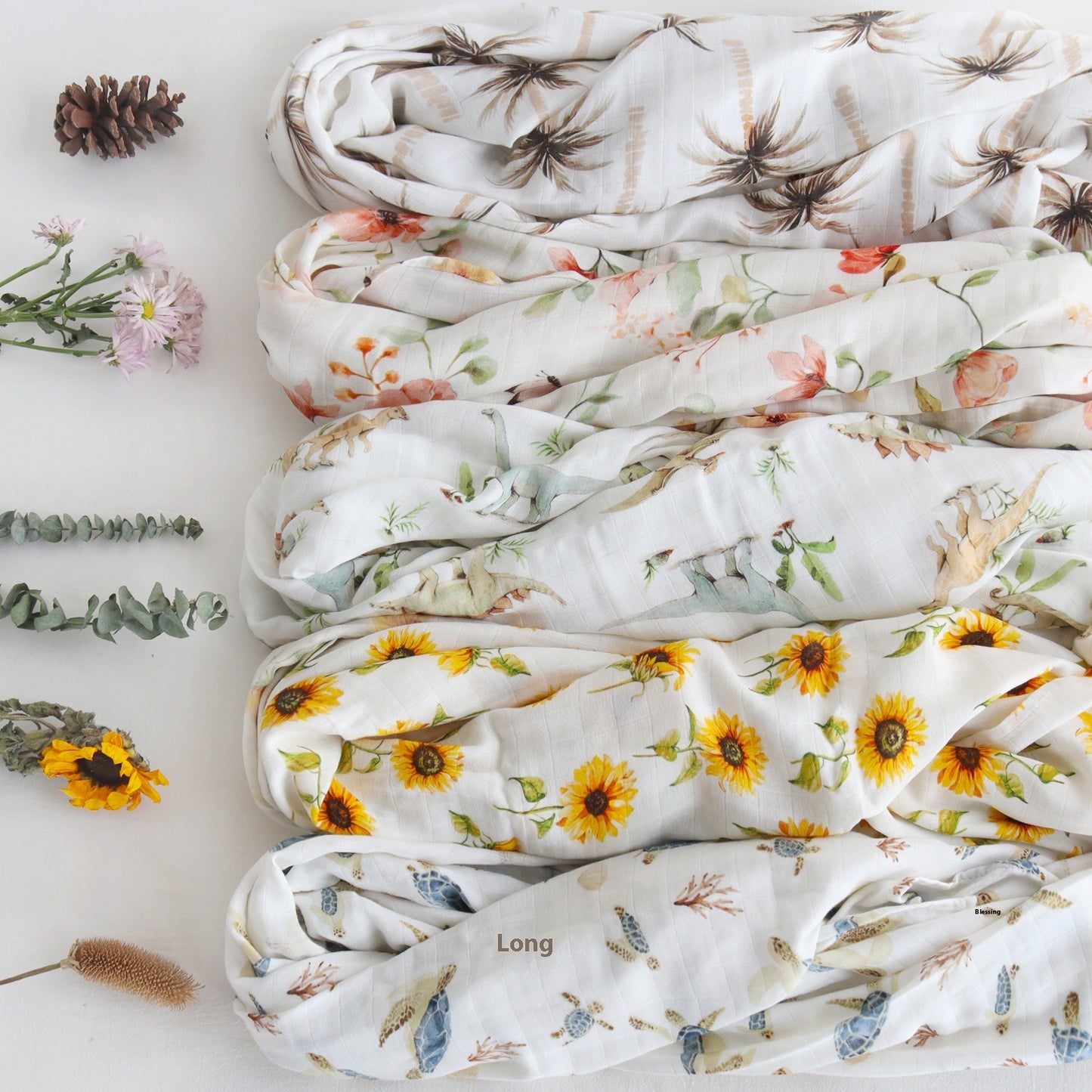 Bamboo-Cotton Baby Swaddle Blanket
