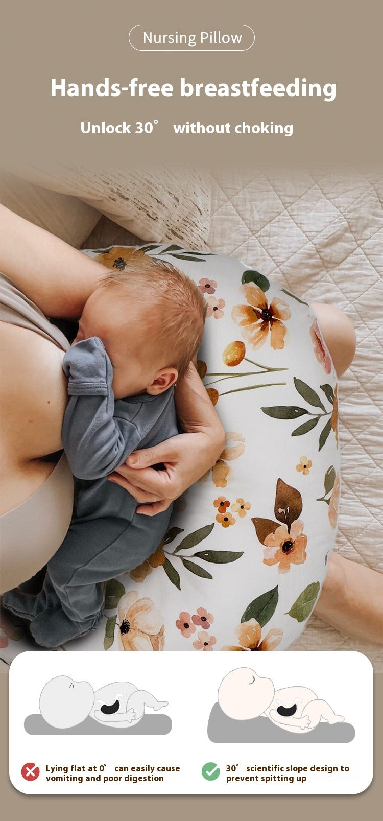 U-shaped Breastfeeding Pillow