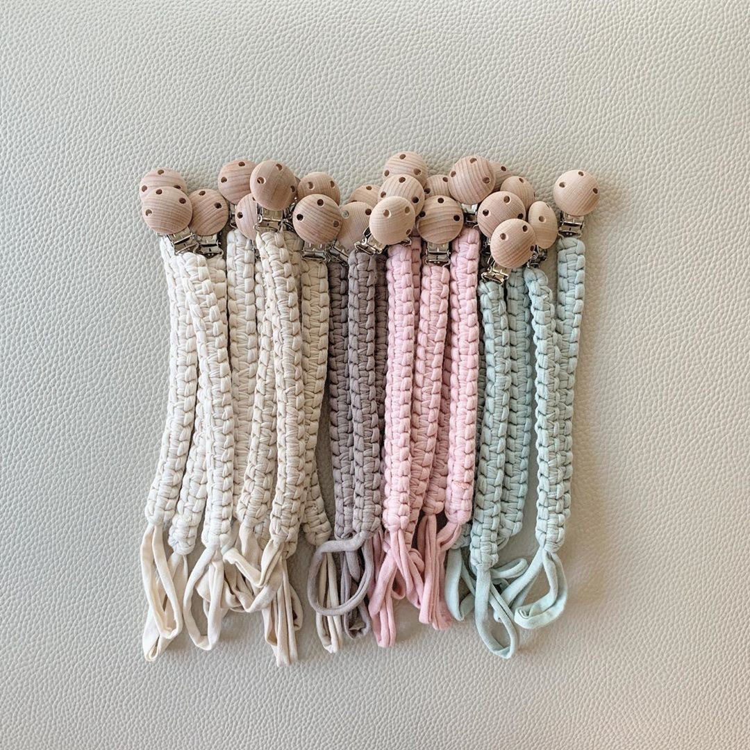 Handmade Dummy Clips & Teethers
